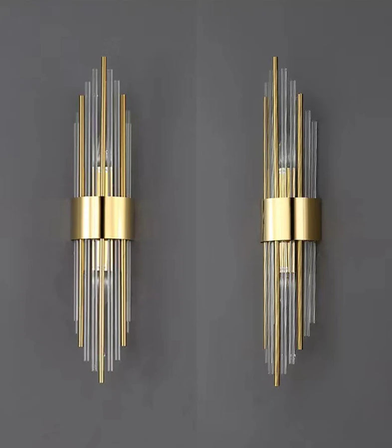 Monaco Cylindre Métal Doré et Argenté Art Déco