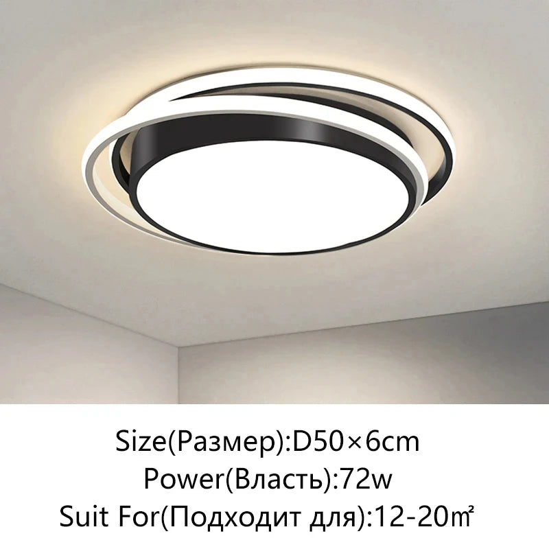 Lumis285 Vagues Métal Blanc Minimaliste et Lune
