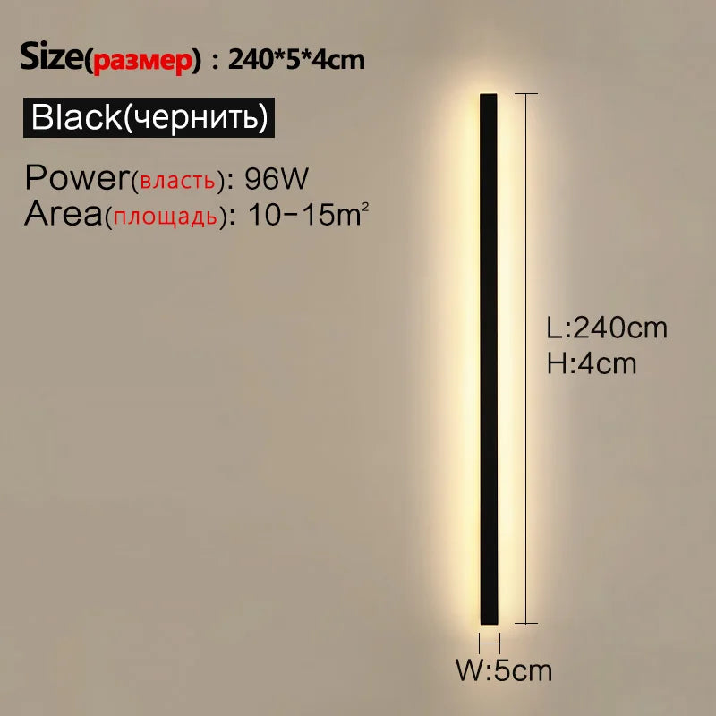 Edmond Ligne Acier Noir Mat Minimaliste