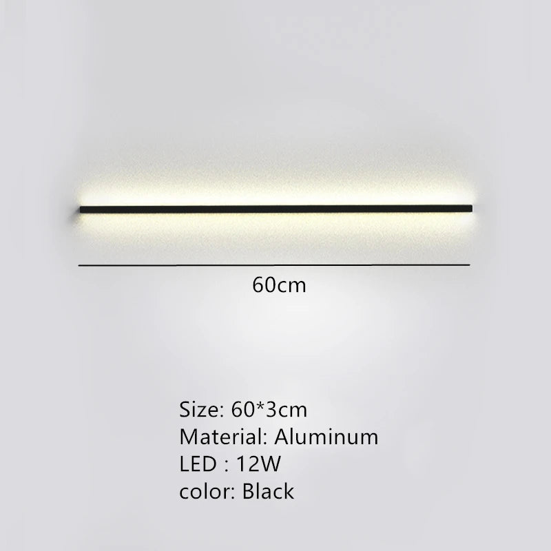 Aurelia Ligne Métal Noir Minimaliste