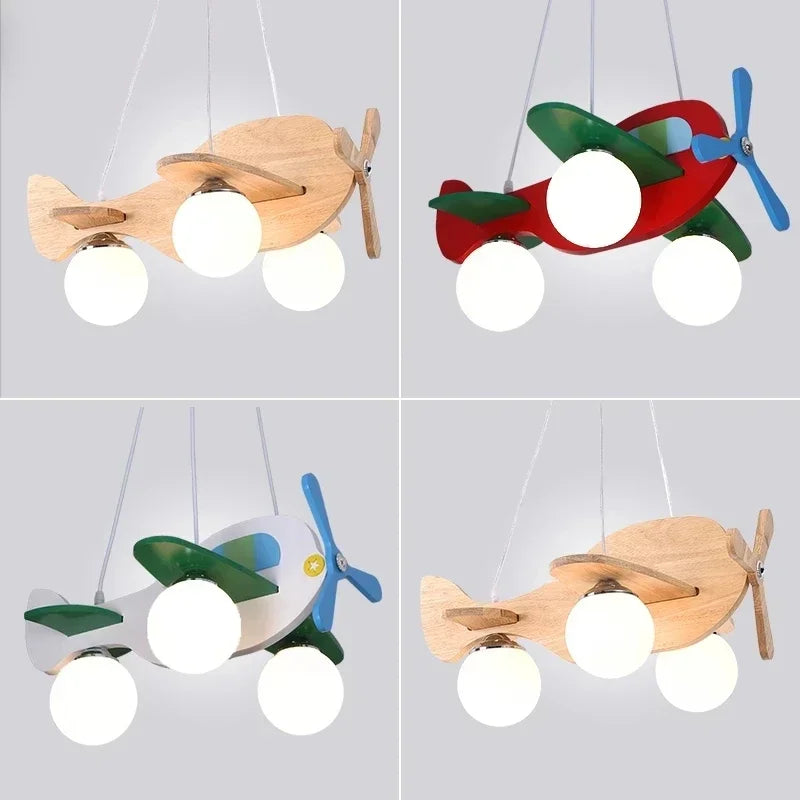 Roisin Avion Bois Naturel Enfant Ludique