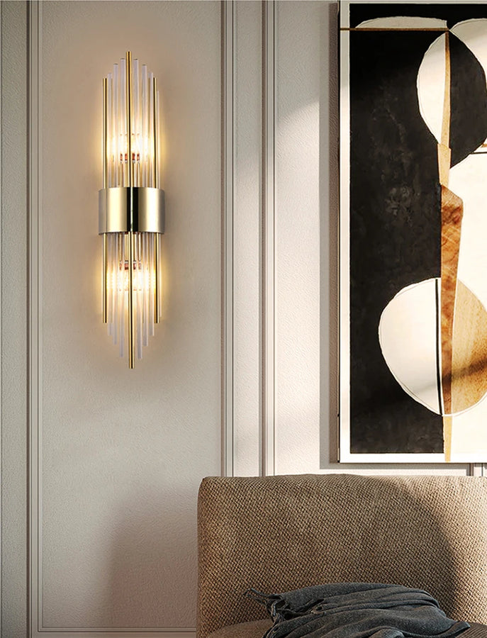 Monaco Cylindre Métal Doré et Argenté Art Déco