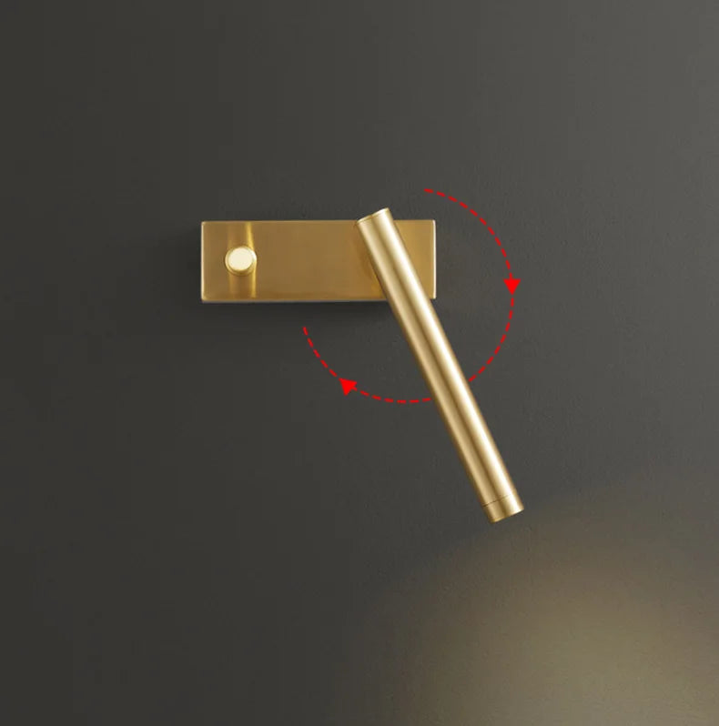 Byron Cylindre Laiton Doré Minimaliste C