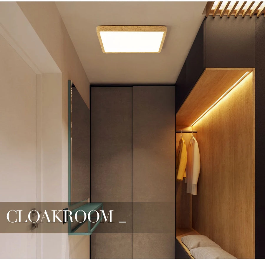 Isabel Carré Bois Clair Minimaliste