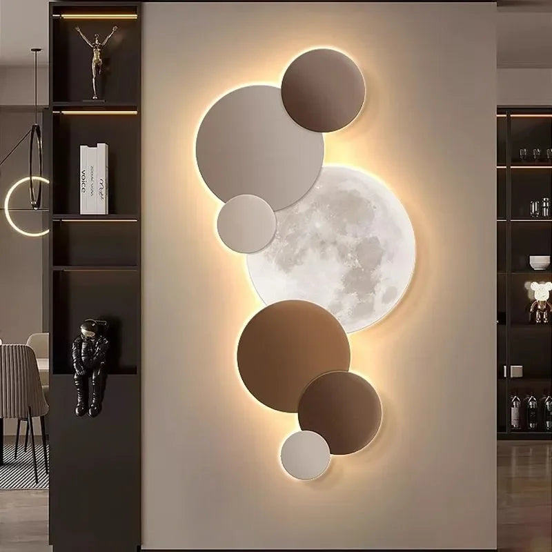 Mónica Cercles Métal Brossé Éclat Lunaire