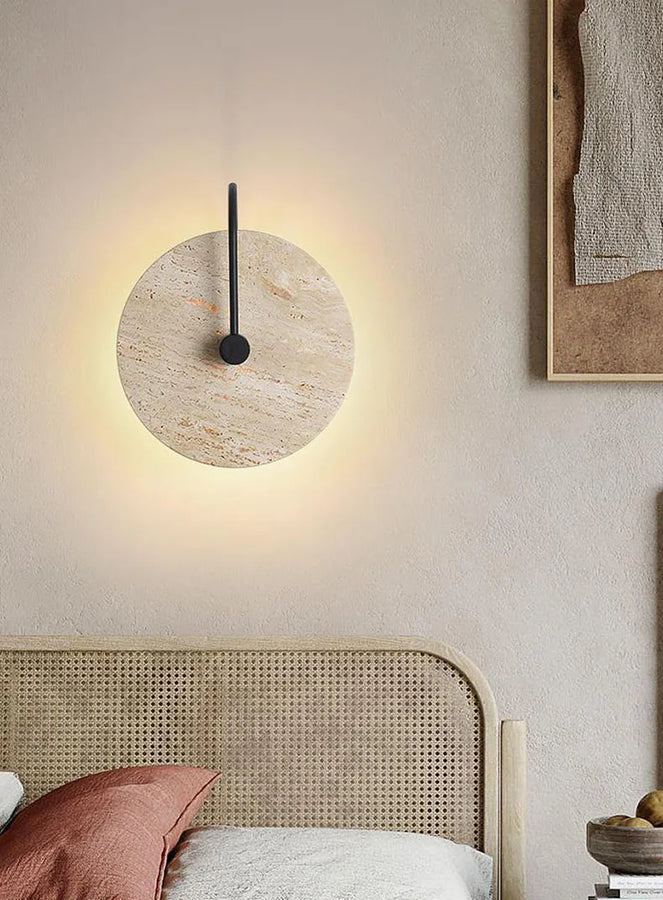 Adaeze Disque Pierre Naturelle Minimaliste