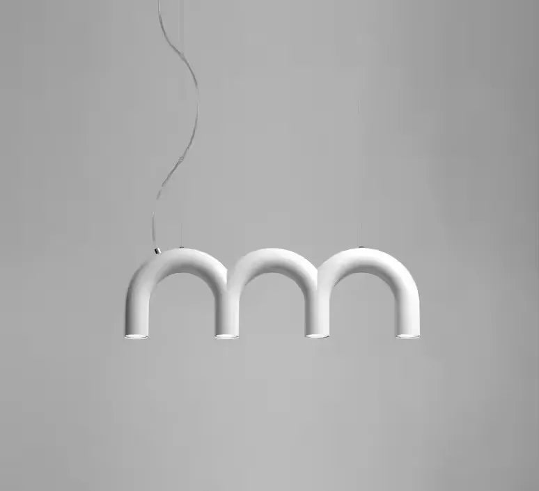 Fabrizia Arches Métal Noir Brillant Minimaliste