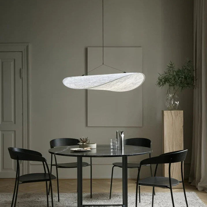 Suspension Nuage Tissu Blanc Minimaliste Design - Chambre Salon Cuisine — Sela