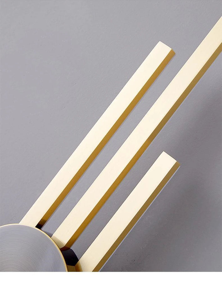 Una Barre Métal Noir Minimaliste B