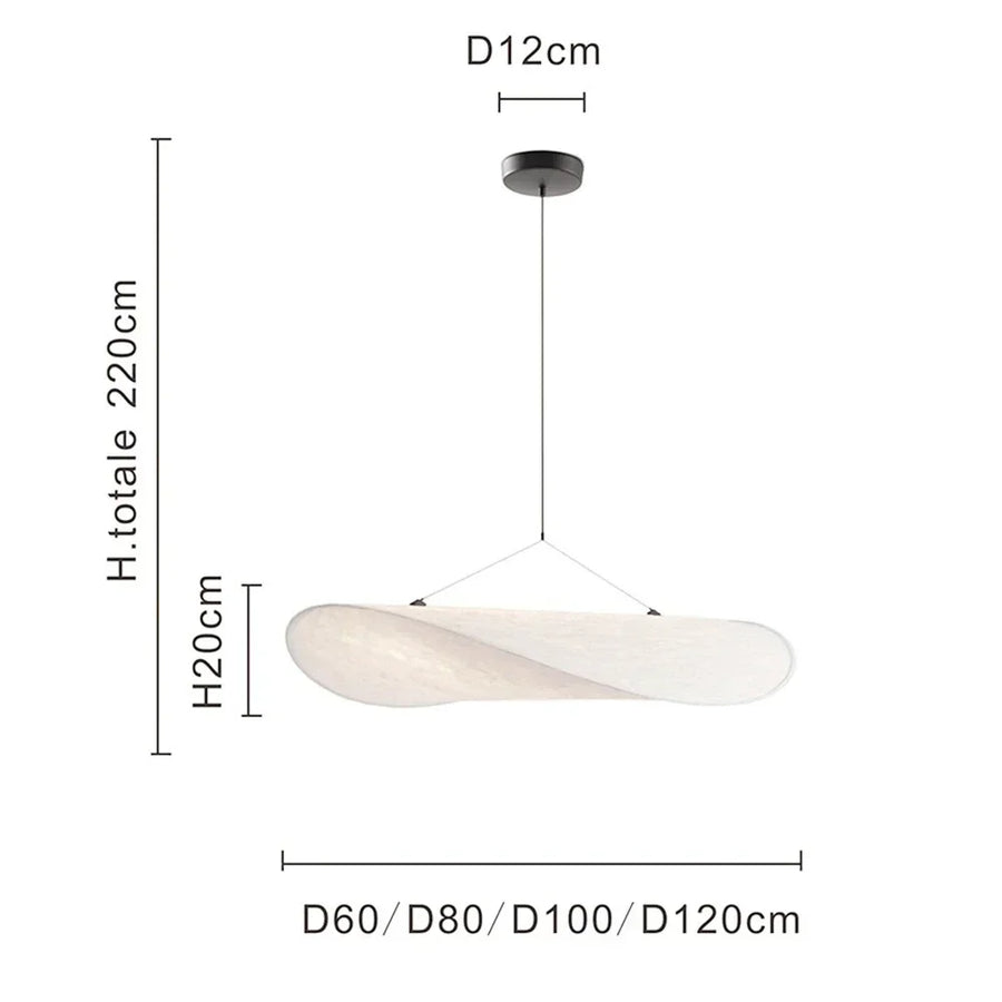 Sela Nuage Tissu Blanc Minimaliste