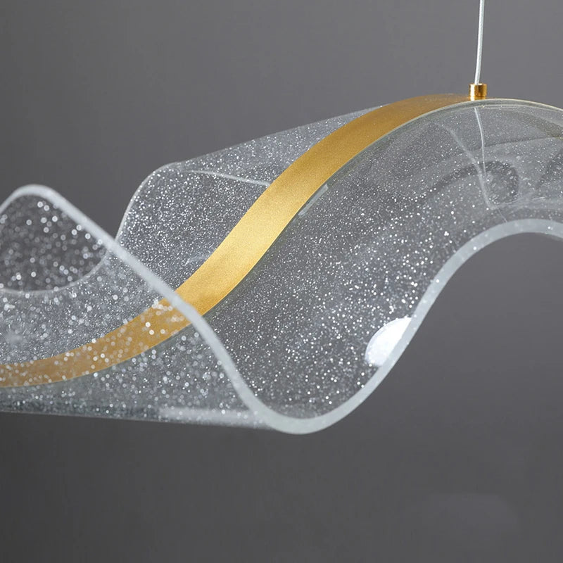 Lustre Suspension Anneau Bois Naturel Minimaliste Design - Salon Salle à Manger — Fuyza