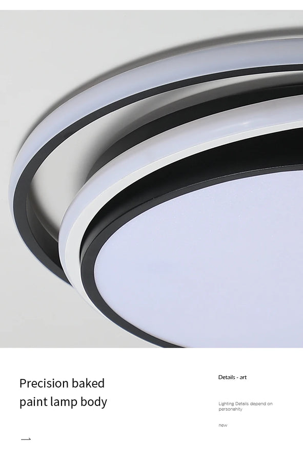 Lumis285 Vagues Métal Blanc Minimaliste et Lune