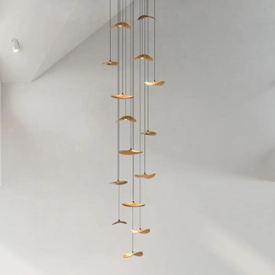 Lustre Suspension Cylindre Verre Soufflé Multicolore Art Déco - Salon Salle à Manger — Fuste