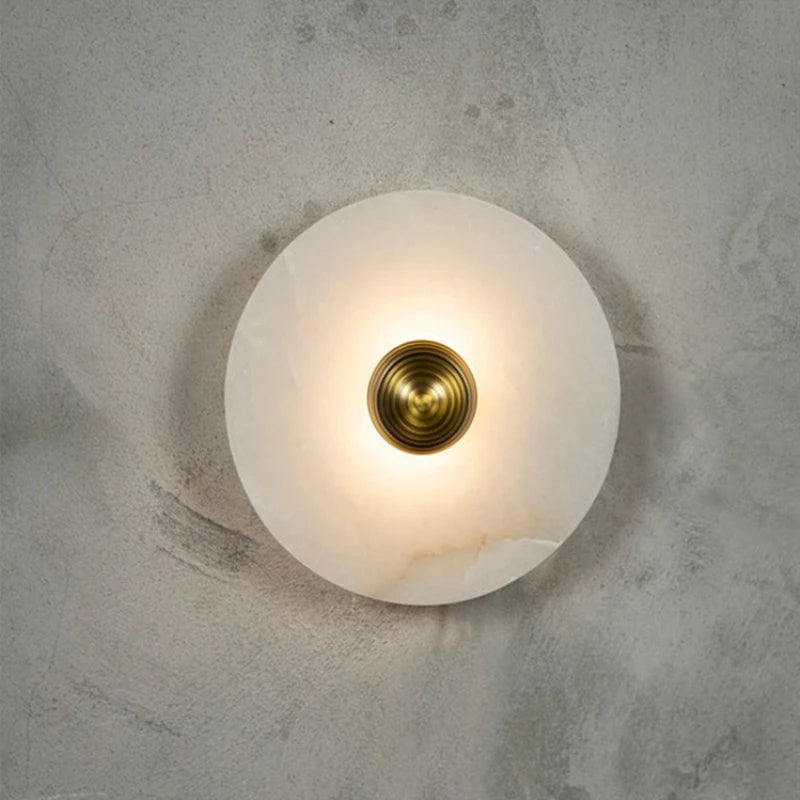 Përis Sphère Albâtre Blanc Épuré