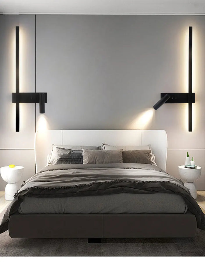 Iolanthe Cylindre Métal Noir Minimaliste D