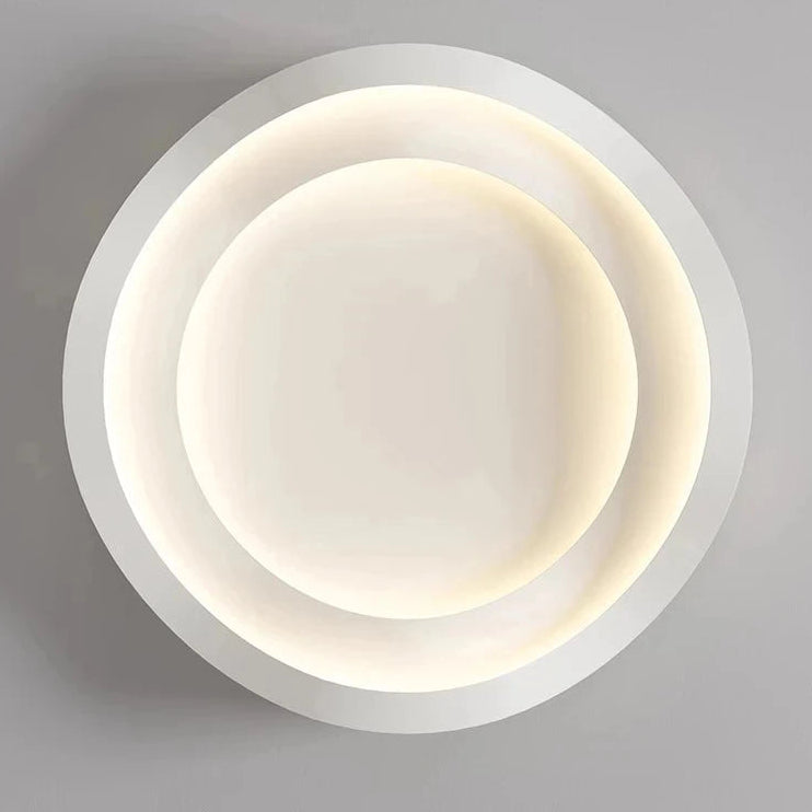 Plafonnier Cylindre Céramique Blanche Minimaliste Design Moderne - Salle de Bain Salon Chambre — Saki