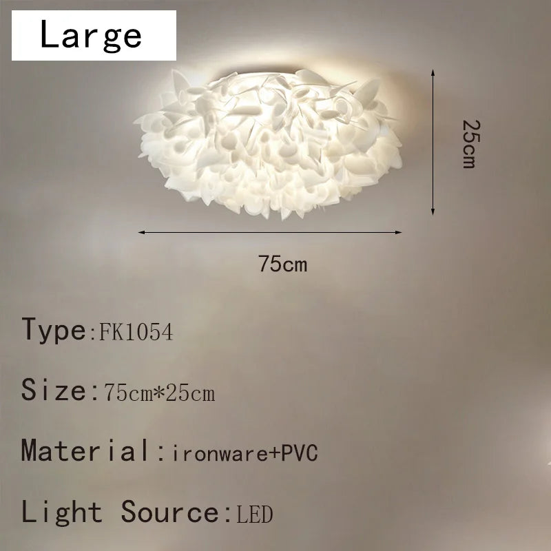 Hëris Nuage Tissu Blanc Éthéré