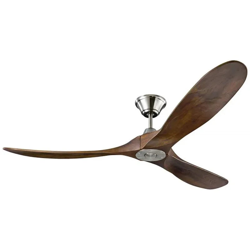 Ventilateur de Plafond Bois XXL avec Éclairage LED