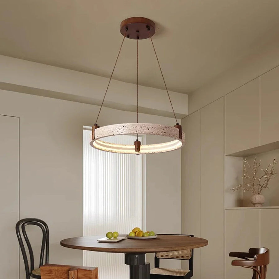 Lustre Suspension Cascade Sphères Verre Transparent et Métal Chromé - Salon Salle à Manger — Lothaire
