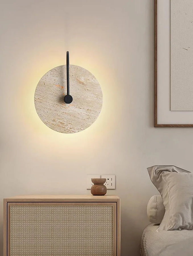 Adaeze Disque Pierre Naturelle Minimaliste