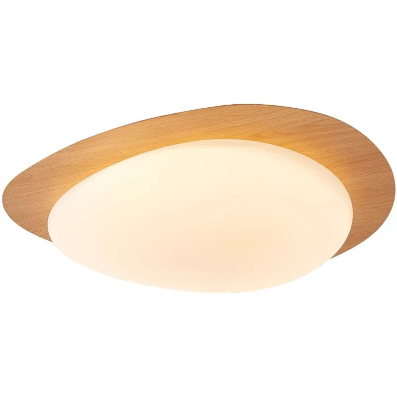Céleste Disque Bois Noyer Minimaliste