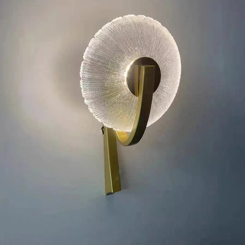 Helo Anneau Verre Opalin Minimaliste