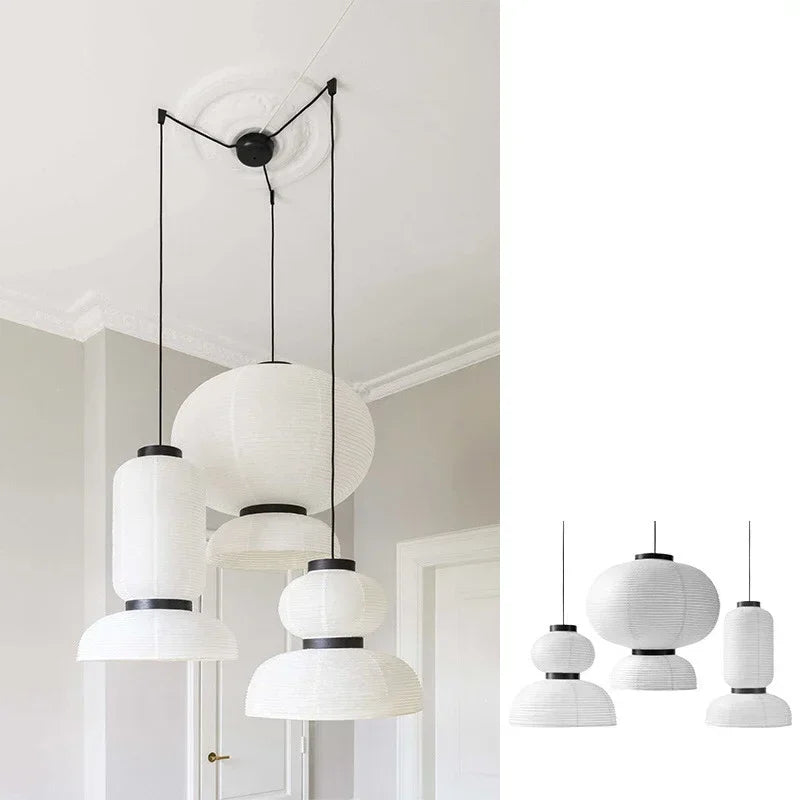 Waël Globe Papier Blanc Minimaliste Nordique