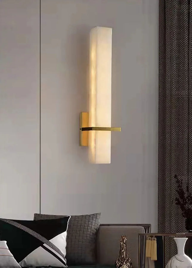 Lisbon Cylindre Marbre Beige Épuré B