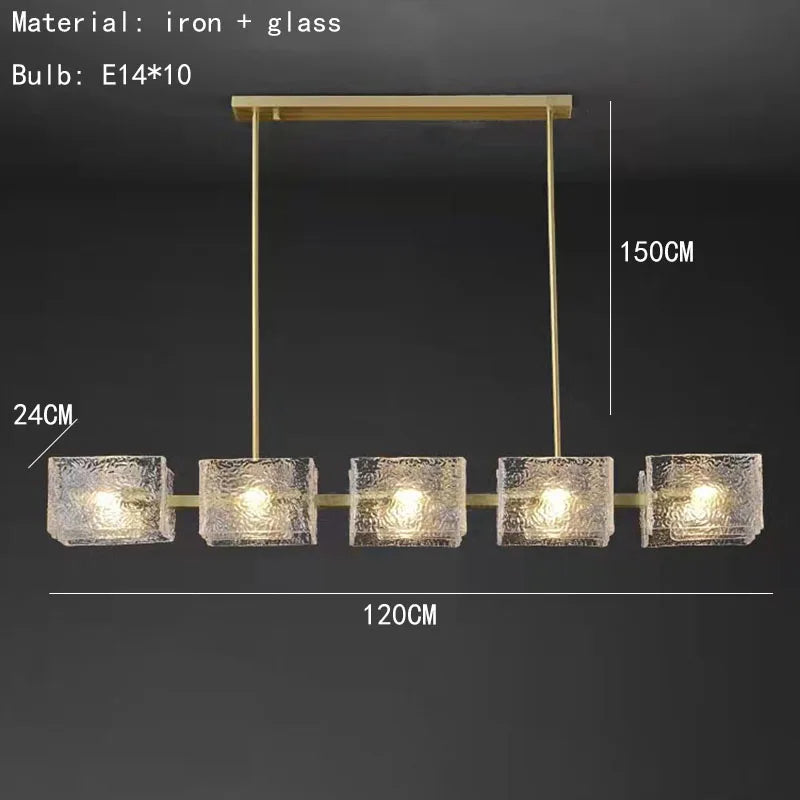 Bruges Anneau Verre Texturé et Laiton Doré
