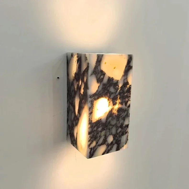 Wëlys Disque Marbre Blanc Minimaliste