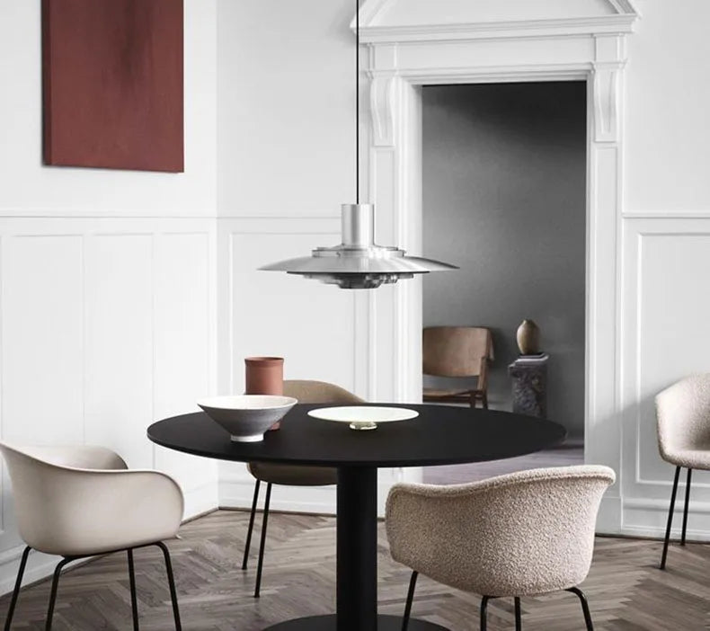 François Disques Métal Chromé Art Déco