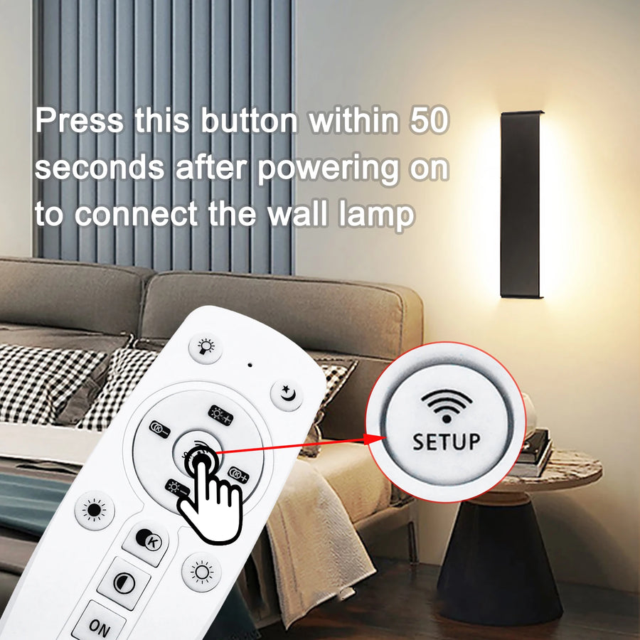 Lumis239 Rectangle Métal Noir Mat Minimaliste B