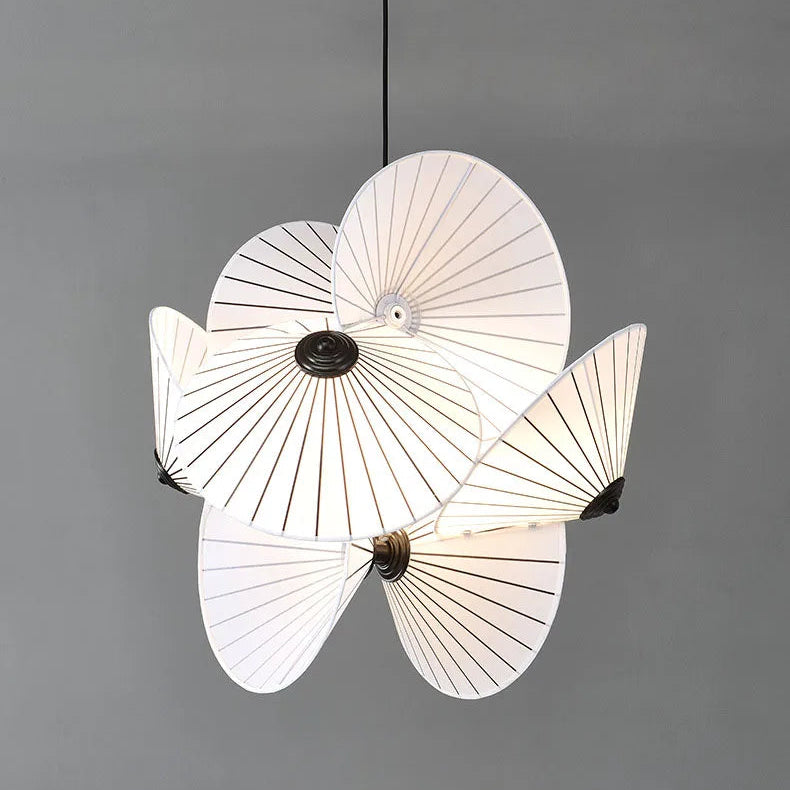 Suspension Dôme Papier Mâché Blanc Épuré Design - Chambre Salon Cuisine — Voûte