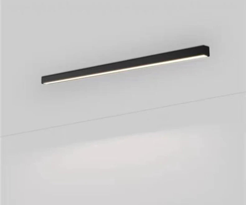 Elowen Linéaire Aluminium Noir Minimaliste