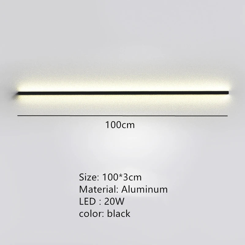 Aurelia Ligne Métal Noir Minimaliste