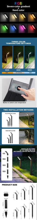 Hikari Cylindrique Aluminium Noir Mat Minimaliste