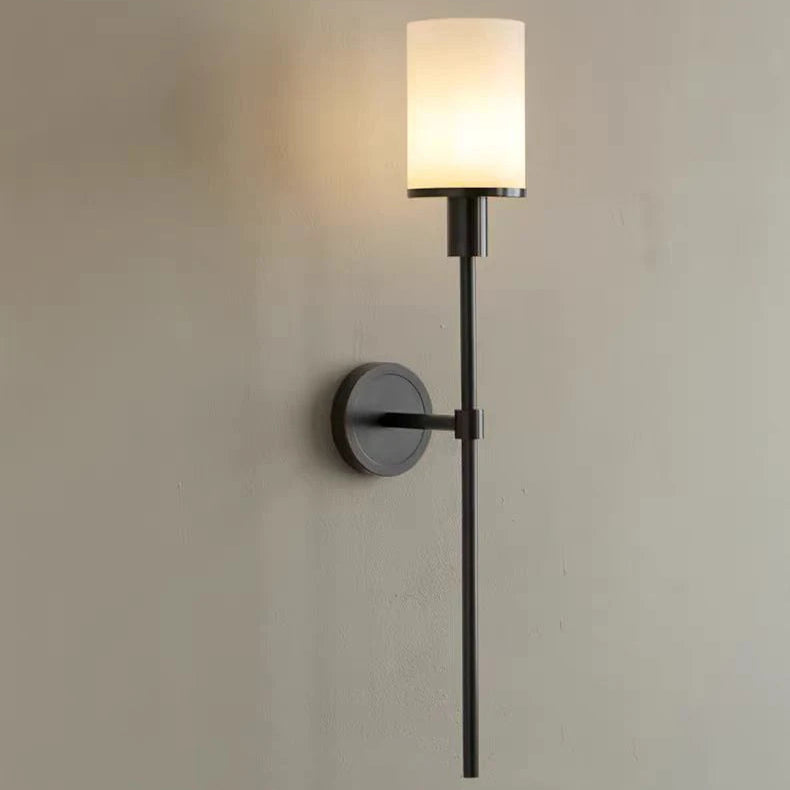 Applique Murale Sphère Albâtre Éclatante Minimaliste Design Moderne - Chambre Salle de Bain Salon — Novus