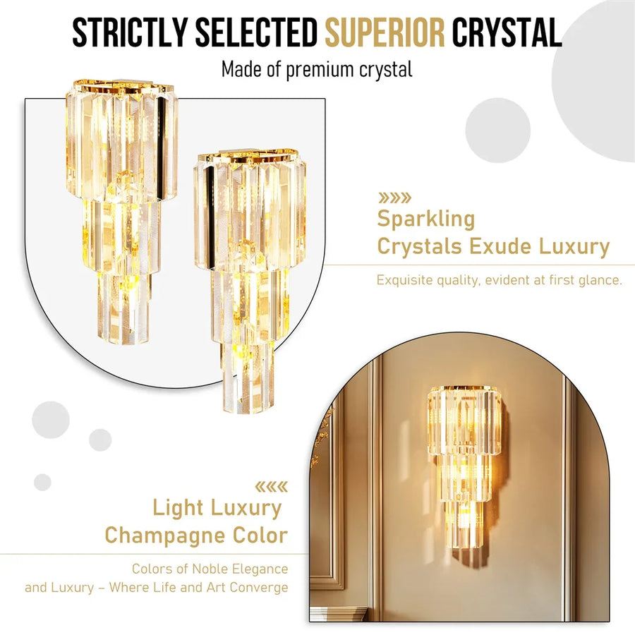 Harumi Cylindres Verre Transparent Art Déco