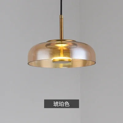 Aurélie Dôme Verre Transparent et Laiton Épuré