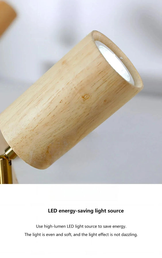 Ulvr Cylindres Bois Clair Minimaliste