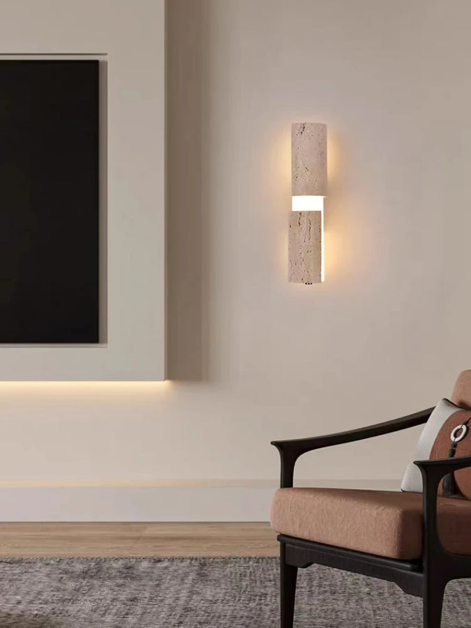 Aëric Barre Marbre Blanc Minimaliste