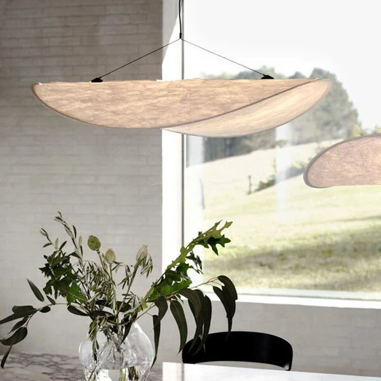 Suspension Nuage Tissu Blanc Minimaliste Design - Chambre Salon Cuisine — Sela