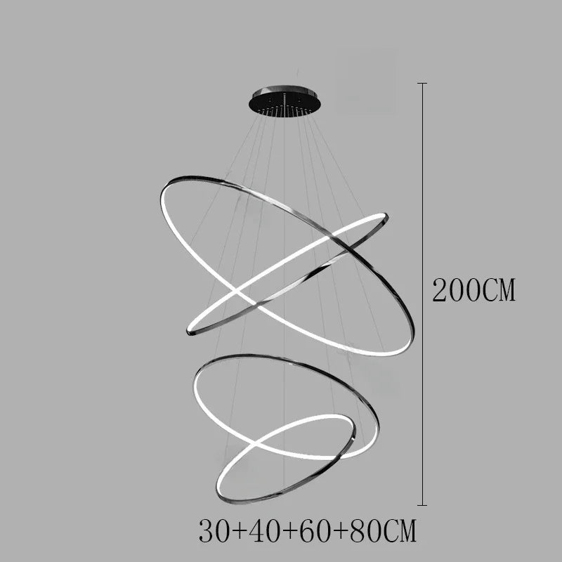 Svea Spirale Anneaux Métal Doré Contemporain