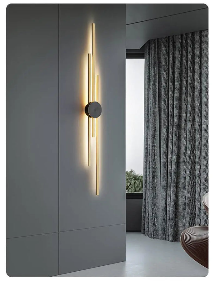 Una Barre Métal Noir Minimaliste B