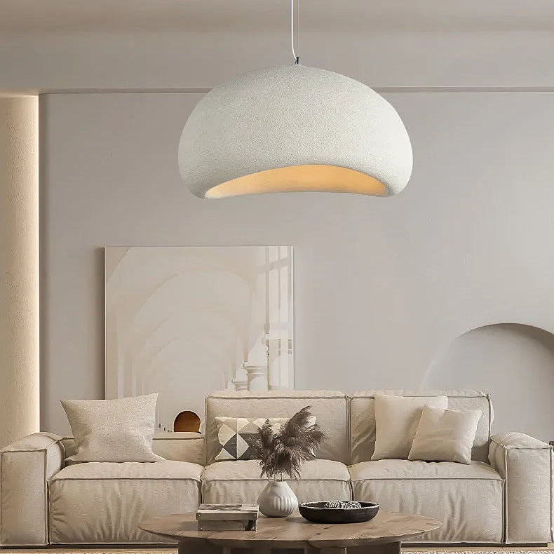Suspension Cylindres Verre Fumé et Métal Noir - Chambre Salon Cuisine — Tubis