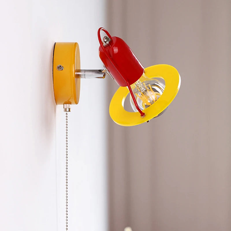 Sora Chapeau Métal Jaune Vintage