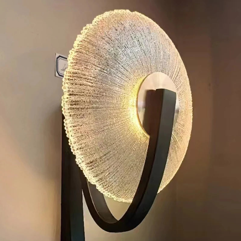 Helo Anneau Verre Opalin Minimaliste
