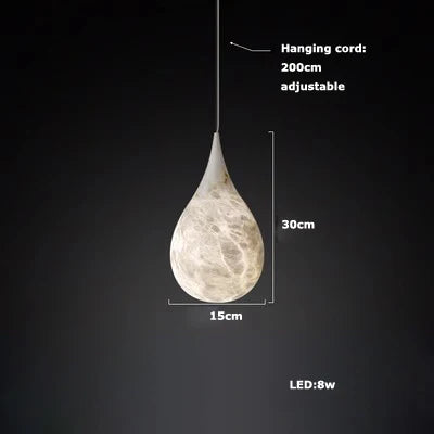 Ravn Goutte Albâtre Blanc Minimaliste