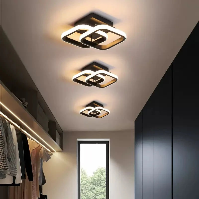 Plafonnier Cylindre Bois et Métal Pastel Nordique Design Moderne - Salon Chambre Salle à Manger — Colure