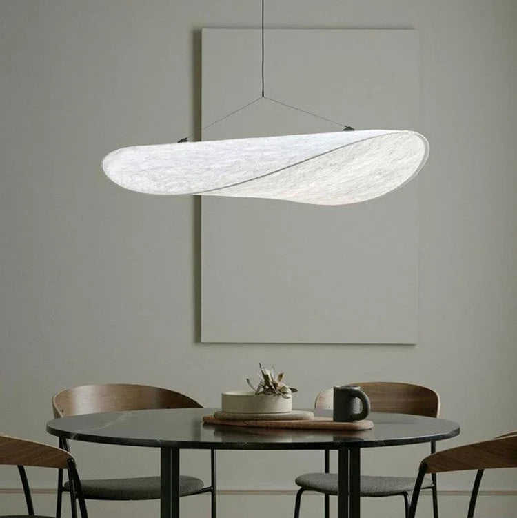 Suspension Nuage Tissu Blanc Minimaliste Design - Chambre Salon Cuisine — Sela